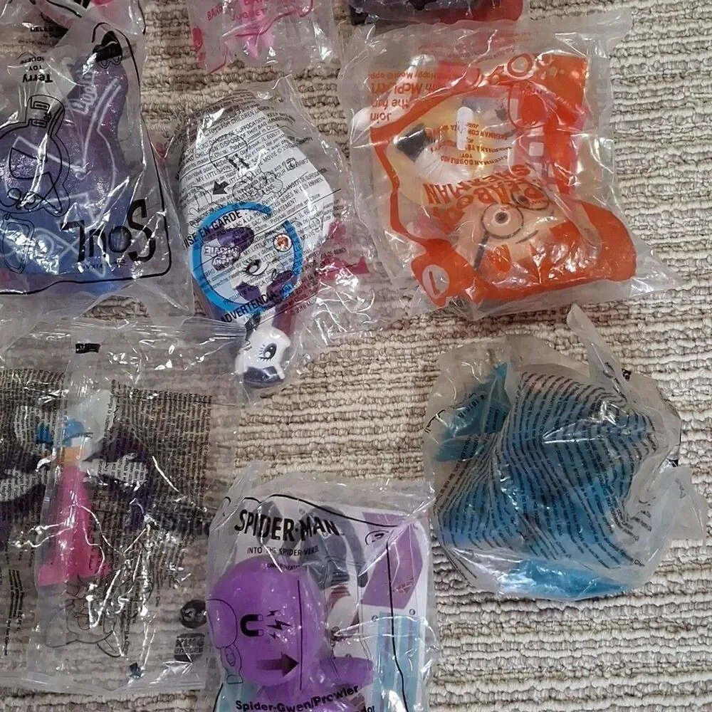 McDonalds Restaurant Toys New In Packages Lot of 19 1990s Multiple Restaurant
